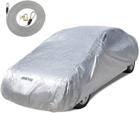 img 4 attached to Motor Trend All Season WeatherWear XL1 Car Cover - Snow Proof, Water Resistant, Fits up to 210