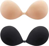 adhesive invisible strapless reusable backless women's clothing - lingerie, sleep & lounge logo