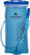💧 teton sports bpa free hydration bladder: convenient refill and easy cleaning of water reservoir logo