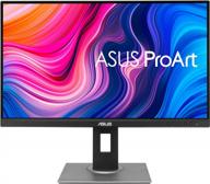 asus pa278qv: premium displayport monitor with anti glare, adjustable 2560x1440p resolution, 75hz refresh rate, blue light filter, built-in speakers, and hdmi support logo