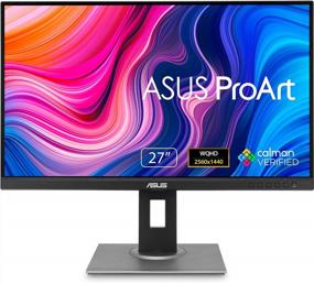 img 3 attached to ASUS PA278QV: Premium DisplayPort Monitor with Anti Glare, Adjustable 2560X1440P Resolution, 75Hz Refresh Rate, Blue Light Filter, Built-In Speakers, and HDMI Support
