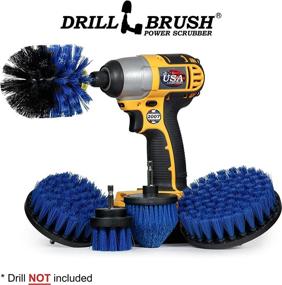 img 1 attached to 🛠️ Useful Products Drill Brush Power Scrubber - Ultimate Pool Cleaning Kit - Versatile Cleaning Drill Brush Set for Turtle Aquariums, Fishing Boats, and More - Premium Aquarium Glass Cleaner - Advanced Cleaning Tools