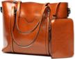 obosoyo women's handbag genuine leather tote shoulder bags soft hot 1 logo