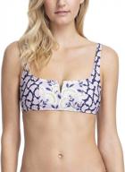 gottex women's bralette bikini top swimwear with standard fit logo