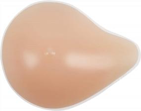 img 4 attached to Vollence One Piece Side Silicone Breast Forms: Ideal For Women'S Mastectomy Prosthesis & Concave Bra Pads