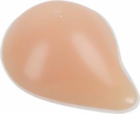 img 3 attached to Vollence One Piece Side Silicone Breast Forms: Ideal For Women'S Mastectomy Prosthesis & Concave Bra Pads