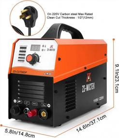 img 3 attached to Portable 50Amp Dual Voltage Plasma Cutter With Pilot Arc And Clean Cut Air Inverter For High Precision Cutting