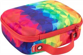 img 3 attached to ZIPIT Jumbo Pencil Box For Girls Pencil Case For School Holds Up To 110 Pens Large Capacity Pencil Pouch (Kaleidoscope)