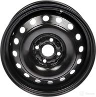 🔘 dorman 939-259 15 x 5 inch steel wheel - black | compatible with toyota models logo