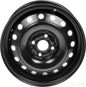 img 3 attached to 🔘 Dorman 939-259 15 x 5 Inch Steel Wheel - Black | Compatible with Toyota Models