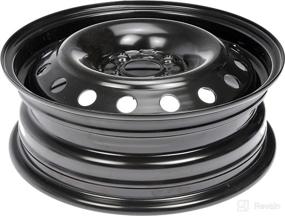 img 1 attached to 🔘 Dorman 939-259 15 x 5 Inch Steel Wheel - Black | Compatible with Toyota Models