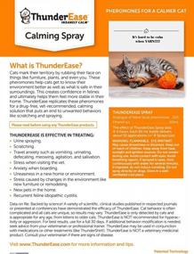 img 1 attached to FELIWAY ThunderEase Cat Calming Pheromone Spray - Anxiety Relief For Travel, Vet Visits And Boarding