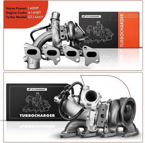 img 2 attached to 🚀 High-performance A-Premium Turbo Turbocharger with Gasket Kit for Chevy Cruze 2011-2019, Sonic 2012-2020, Trax 2013-2021, Buick Encore 2013-2021 1.4L (Replace# 55565353)