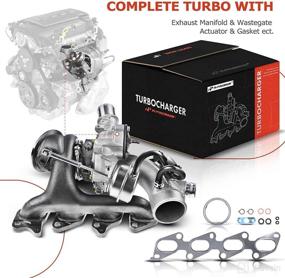 img 3 attached to 🚀 High-performance A-Premium Turbo Turbocharger with Gasket Kit for Chevy Cruze 2011-2019, Sonic 2012-2020, Trax 2013-2021, Buick Encore 2013-2021 1.4L (Replace# 55565353)