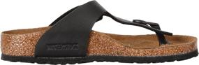 img 1 attached to 👦 Boys' Sandals - Birkenstock Gizeh Disco Microfibre 2.5 Shoes