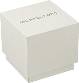 img 1 attached to Michael Kors Three Hand Gold Tone MK7129