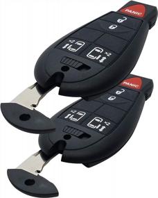 img 3 attached to Upgrade And Replace: New 7 Button Fobik Keyless Remote For Dodge Grand Caravan And Chrysler Town & Country