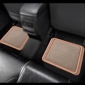 img 2 attached to August Auto Universal Rubber Carpet Interior Accessories