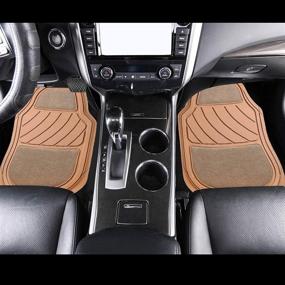 img 3 attached to August Auto Universal Rubber Carpet Interior Accessories