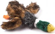 wangstar plush pet mallard duck dog toy - 9 inch squeaky chew toy for small to medium sized dogs логотип