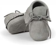 кроссовки-мокасины премиум-класса с мягкой подошвой для мальчиков и девочек с кисточками и противоскользящей подошвой: обувь perfect prewalker first walker логотип