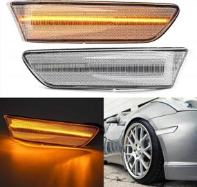 img 4 attached to Upgrade Your Infiniti G35 With High-Quality NSLUMO LED Side Marker Lights