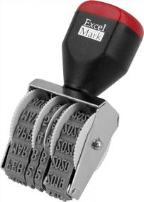 img 4 attached to #1.5 Резиновый штамп ExcelMark Line Stamper Date