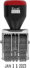 img 3 attached to #1.5 ExcelMark Rubber Stamp Line Date Stamper