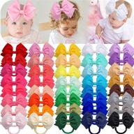 headbands elastic accessories newborn toddlers baby care made as hair care logo