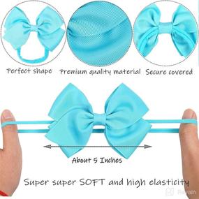 img 3 attached to Headbands Elastic Accessories Newborn Toddlers Baby Care made as Hair Care