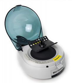 img 2 attached to Compact And Versatile Mini Desk-Top Centrifuge With Dual Speed And Rotors For Efficient Sample Processing, Including Adapters For Multiple Tube Sizes And PCR Strips.