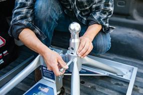 img 1 attached to 🚛 Andersen Hitches 3220: Ultimate Fifth Wheel Connection with Aluminum Gooseneck Mount Trailer Hitch Adapter - Quick & Easy ONE Person Install or Removal in Less Than 5 Minutes!