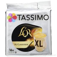 ☕️ tassimo classic l'or xl coffee pods - pack of 16 discs логотип