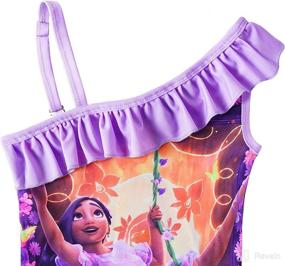 img 2 attached to Byriady Shoulder Princess Swimsuits Monokini Apparel & Accessories Baby Boys good in Clothing