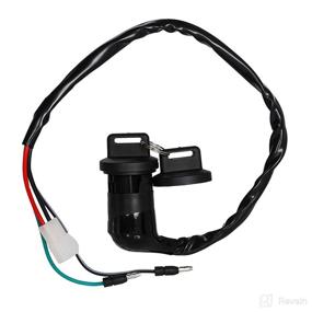 img 1 attached to HIFROM Ignition Starter Switch - Engine Ignition Key Switch Replacement for Honda ATC250 ES Big Red 1985-1987 ATC250ES ATC 250ES | Two Keys Included