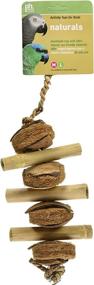 img 2 attached to Natural Coco and Bamboo Bird Toy: Prevue Hendryx 62800 - Engaging and Eco-Friendly Toy for Birds