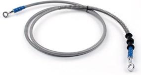 img 4 attached to 🔧 Areyourshop 165cm/65-inch M10 Stainless Steel Brake Oil Hose Line Banjo Fitting End