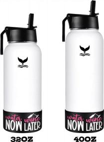 img 2 attached to Protect Your Water Bottle With Vmini'S Anti-Slip Silicone Boot- Fits Hydro Flask And More 12-40 Oz Bottles