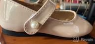 img 1 attached to FUNKYMONKEY Toddler Little Casual Ballet Girls' Shoes for Flats review by Mike Rajput