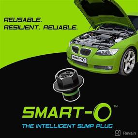 img 3 attached to 🔧 SMART-O R9 Oil Drain Plug 1/2 - Smart Features & Benefits, High-Performance Sealing Technology, Patented Anti-Leak & Anti-Vibration Mechanism