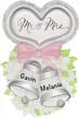2022 mr & mrs wedding bell christmas tree ornaments - personalized couples gift favors & just married decorations logo