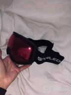 img 1 attached to UV-Protected, Anti-Fog Ski Goggles For Men And Women With Dual Lenses - Snowledge review by John Koch
