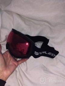 img 6 attached to UV-Protected, Anti-Fog Ski Goggles For Men And Women With Dual Lenses - Snowledge