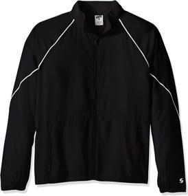 img 1 attached to Soffe Mens Jacket Gunmetal Small Men's Clothing best in Active