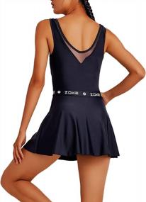 img 1 attached to Floral Swimwear For Women: Stylish Swimsuit Cover Ups, One Piece Bathing Suits, And Swim Skirts