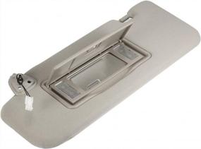 img 3 attached to Replacement SAILEAD Sun Visor For 2006-2008 Nissan Murano - Left Driver Side, Beige, With Illuminated Mirror, Without Sunroof - OE Part 96401-CC22B 96401CC22B