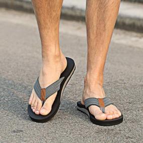 img 3 attached to Experience Ultimate Comfort With MAIITRIP Men'S Soft Flip Flops In Sizes 7-15