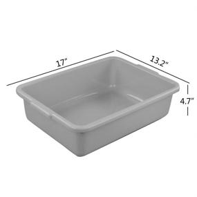 img 3 attached to Anbers Plastic Commercial Basin Packs: Premium Quality for Commercial Needs
