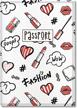quttie leather passport unicorn pattern travel accessories at passport covers logo