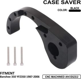 img 4 attached to 🏍️ Banshee 350 YFZ350 Motorcycle Case Saver: CNC Sprocket Protector (1987-2006)